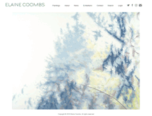 Tablet Screenshot of elainecoombs.com